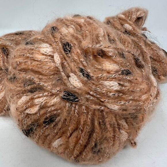 Trendsetter Yarns Eliseo Peach (Lot of 3 x 50 g Balls)‎ 32% Mohair Made in Italt - Picture 7 of 9